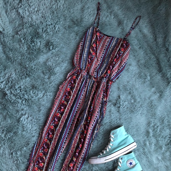 Sans Souci Pants - ~Striped Romper~